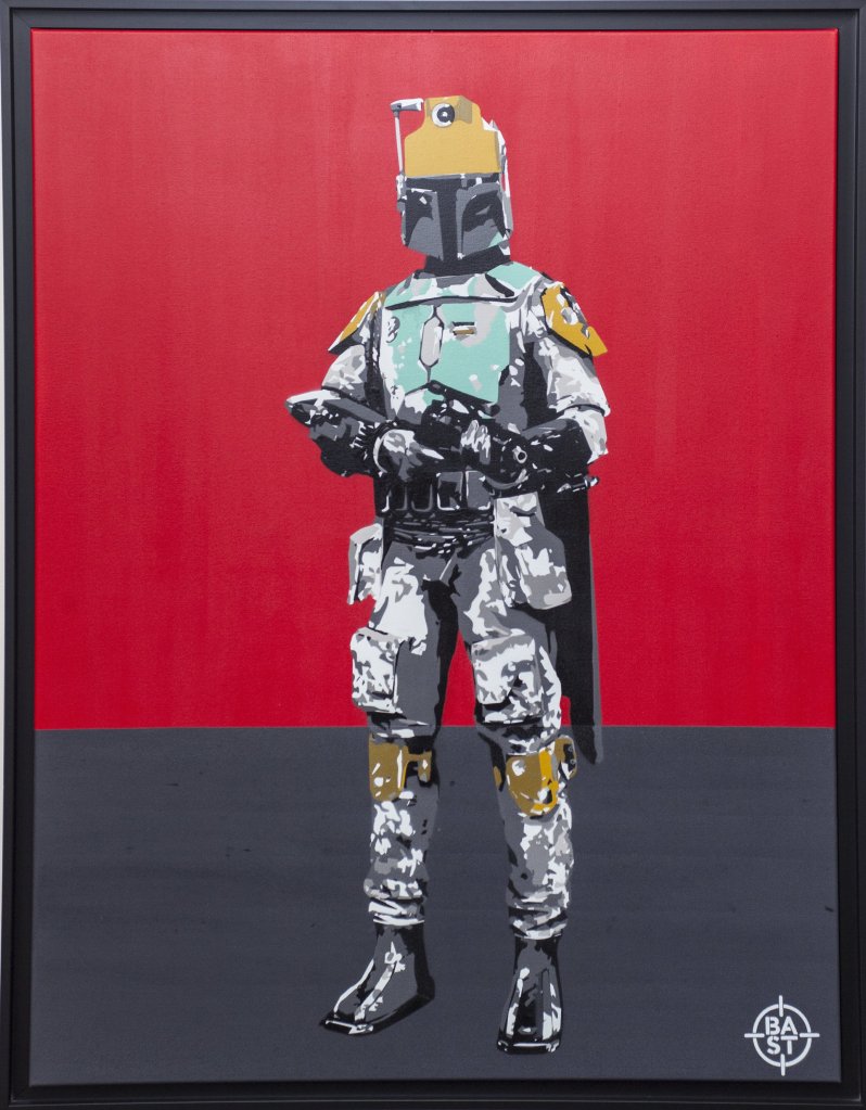 #stobafeet caisse américaine noire 116 x 89 x 3 cm 06-2017