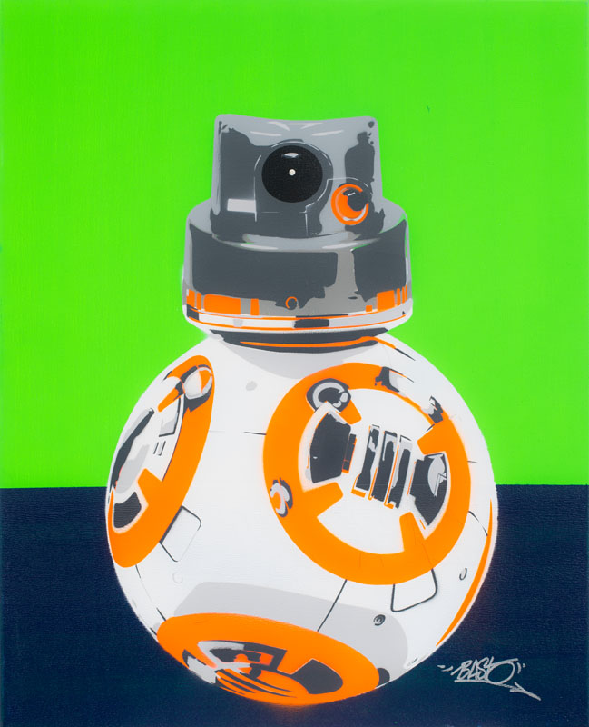 Basto toile BBast8-Fat 02 80 x 60 x 4 cm 2016 BD