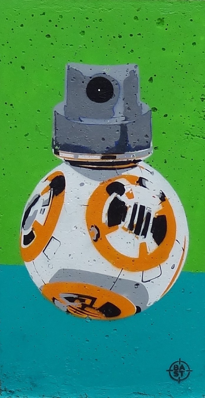 Basto Wall BBast8-Fat Green Parking Colombiers Rennes env. 100 x 60 cm 09-2017JPG