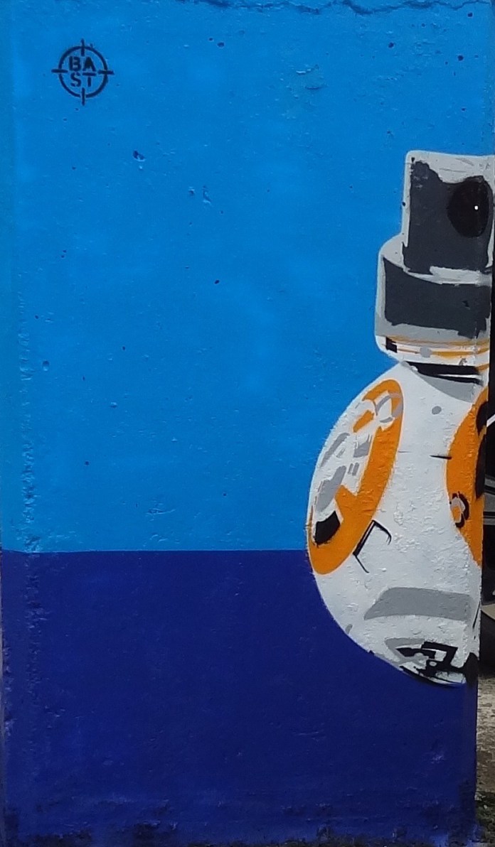 Basto Wall BBast8-half Fat Parking Colombiers Rennes env. 100 x 60 cm 09-2017