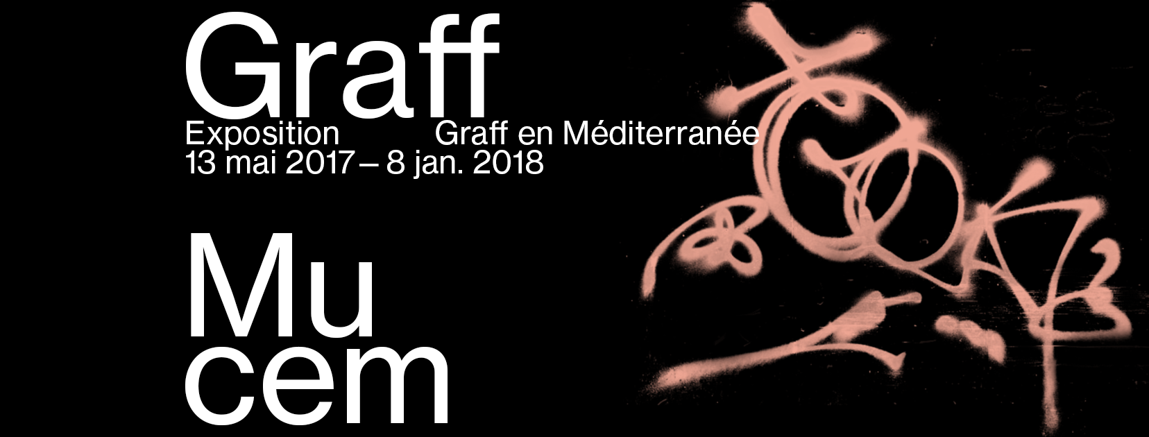 MuCEM Bandeau Graff en Méditerranée