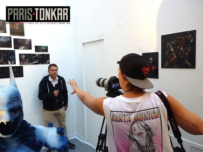 Basto interview pour Batman sous le masque et la cape Paris XVIII juin 2015